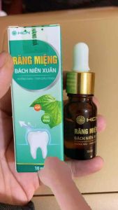 Răng miệng Bách Niên Xuân 10ml date 2027 Giúp Sạch Miệng Giảm Hôi Miệng Sâu Răng