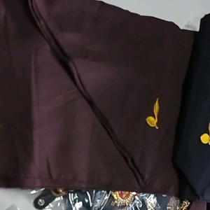 Syal Pramuka Hitam/Cokelat Uk 115 cm