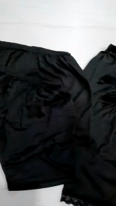 กางเกงซับในสีดำล้วน สำหรับเด็ก และ ผู้ใหญ่