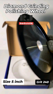 Batu Asah 5" inch TCT 2 sisi Diamond Grinding Wheel Double Polishing Cup Mata Gerinda Batu Asah Poles Pisau Gergaji Profil Planer