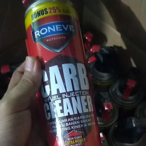CARBU CLEANER 500 ML: Pembersih Karburator & Injeksi Motor Roneve