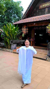 สะไบขาว&ผ้าโซล่อน &ผ้าฝ้ายหรือคลุมไหล่พันคอ