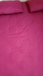 Seprai Polos Warna Merah Marun Murah satu set ukuran 1.2.3.4.5. lebar 90120140160180200 panjang 200