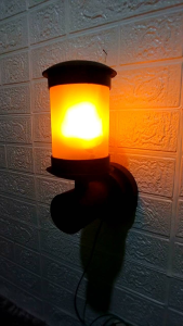 LAMPU HIAS NYALA API/ LAMPU TERAS/ LAMPU PILAR OUTDOR