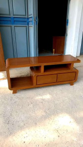 Bufet TV Retro Model G Bufet Kayu Jati Minimalis Meja TV Minimalis