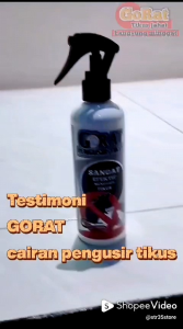 GORAT semprotan usir tikus spray anti tikus cairan pengusir tikus rat repellent obat anti tikus