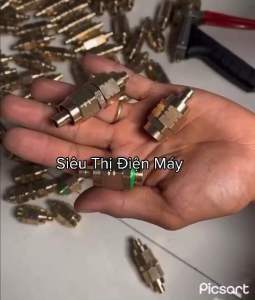Đầu Nối Nhanh Dây Xịt Rửa Xe Dây Phun Thuốc Sâu Dây Cá Sấu 8.5mm và 6.5mm
