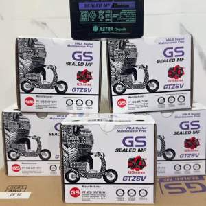 Aki Gs GTZ6V: Pilihan Terbaik untuk Motor Honda CB150R, Vario 125 & 150, dan Satria FU