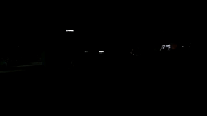 Lampu Tembak Sorot LED Laser Sql 2 Mata 2 Warna Kuning Putih