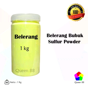 Belerang Bubuk 1kg / Sulfur Powder 1kg / Belerang Murni 1kg / Murni 99.8 % / Belerang Murah 1kg