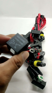 Kabel rilay set Lampu HID LED Projie biled projector universal motor mobil