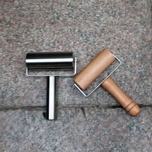 Cây Lăn Bột Làm Bánh Chất Liệu INOX và Bằng Gỗ An Toàn Sức Khỏe Rất Tiện Lợi