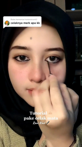 Celak Stik Rani Kohl Kone Kajal Arab BPOM Eye Liner Waterproof Halal Sunnah Anti Air