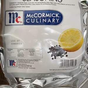 McCormick Lemon and Pepper Seasoning 1kg Large Serving FOIL PACK