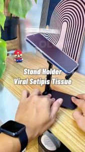 Phone Holder Foldable Stand Holder HP Lipat Folding Universal Dudukan Penahan Handphone Meja