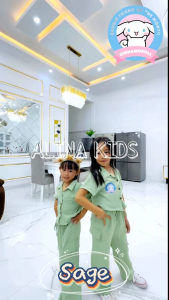 Desain CINNAMOROLL 2024: Setelan Anak Perempuan Berkualitas Tinggi