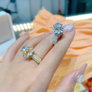 Nhẫn nữ mẫu mới đính hột cz nhân tạo siêu sáng Kami trang sức sỉ cao cấp