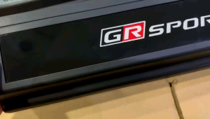 Sillplate Samping Agya Ayla 2023 2024 2025 GR SPORT Hitam