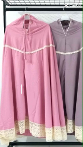 Mukenah Katun Rendah Jumbo