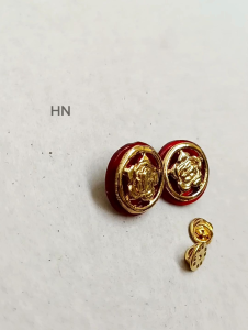 Pin Kerah Baju Satpam Emas Miror