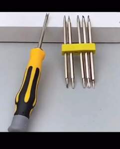 ชุดไขควงแม่เหล็ก 6ใน1 สำหรับการใช้งานด้วยครัวเรือน หลายขนาด เครื่องมือบำรุงรักษาถอดชิ้น Magnetic Screwdriver Set