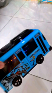 Mainan Bis Telolet Baterai Bump Go Musik Lampu no 1726-1D