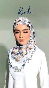 Bawal Shawlpublika Edisi Whimsical Bidang 45 Material Cotton Voile