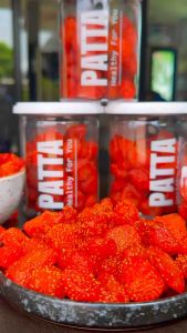 สตอเบอรี่อบแห้ง ขนาดกระปุก 500 g พร้อมทาน