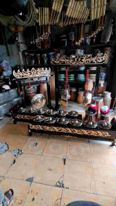 gamelan talo balak lampung bahan prunggu