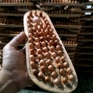 Sandal Terapi Kesehatan Kayu/Sandal Rematik Kayu/Sandal Refleksi