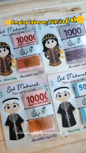 AMPLOP LEBARAN 1 PACK ISI 12 PCS / AMPLOP THR