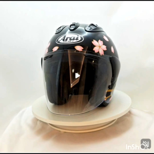 HELMET ARAI VZ-RAM SAKURA BLACK Copy Nice Finishing
