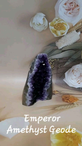 KRISTAL SG: Emperor Amethyst Geode/帝王紫晶簇/QE408R