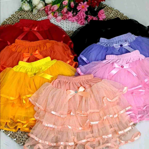 Rok Tutu 4 Rempel & Pita Unik: Aksesoris Rok Formal