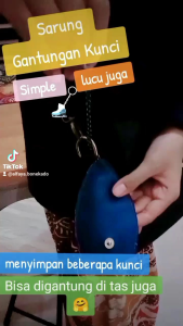 Sarung kunci/Dompet kunci/Gantungan kunci