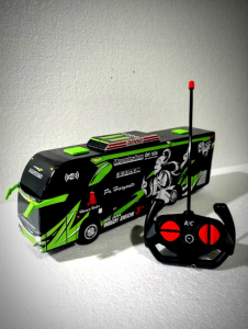 Miniatur Bus Telolet Basuri RC Lengkap dengan Lampu