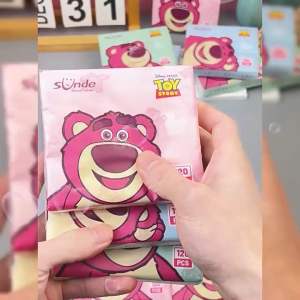 【ReadyStock】草莓熊公主卡通印花纸巾30pcs 4Ply Princess Series Printed Pocket Tissue Value Pack 小包纸巾 Cartoon Tissue Paper Towel Tisu