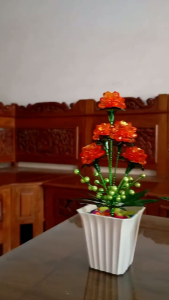 bunga akrilik murah sudah fullset