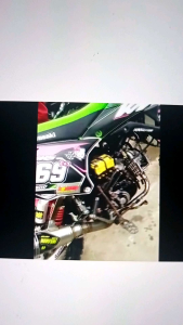 Knalpot Norifumi GTX untuk Bebek Modif Trail Jupiter Supra Vega Revo