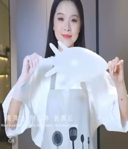 Nitrile Dishwashing Gloves Wear-Resistant Oil-Proof Anti-Slip Nitrile Latex Rubber