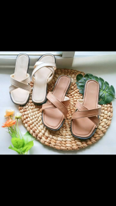 SAKARINA - Sandal Teplek Wanita Silang Sandal Selop Wanita