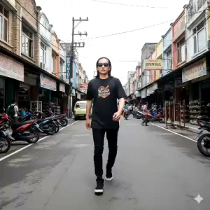 Kaos Lengan Pendek Pria HM28TE008 Buatan Manusia - Item yang Wajib Dimiliki FashionTrendy