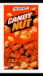 ROSHEN CANDY NUT NOUGAT AND SOFT CARAMEL WITH PEANUTS .  250g/500g/1000g