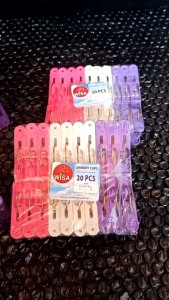 Jepitan Jemuran  / Jepitan Baju / Penjepit Baju / Laundry clips  isi 20 PCS