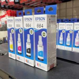 Genuine ink 664 black or colored 70ml
