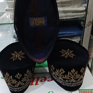 peci songkok motif sablon