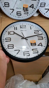 Jam dinding maestro jumbo 41cm sweep super silent