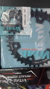 Nhông trước sau cho Royal Enfield Interceptor 650 / Continental 650 (15-38-525) Xài Sên Phốt Xring