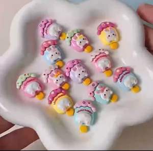 เรซินDiyไม้ไอศครีมกระต่าบจำลอง🧸พร้อมส่ง🇹🇭