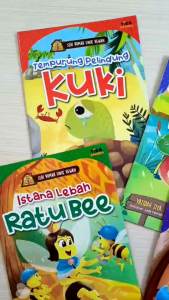 SET Seri RUMAH UNIK HEWAN : BANGUNAN ISTIMEWA YOPI BENDUNGAN PENYELAMAT RORO ISTANA LEBAH RATU BEE